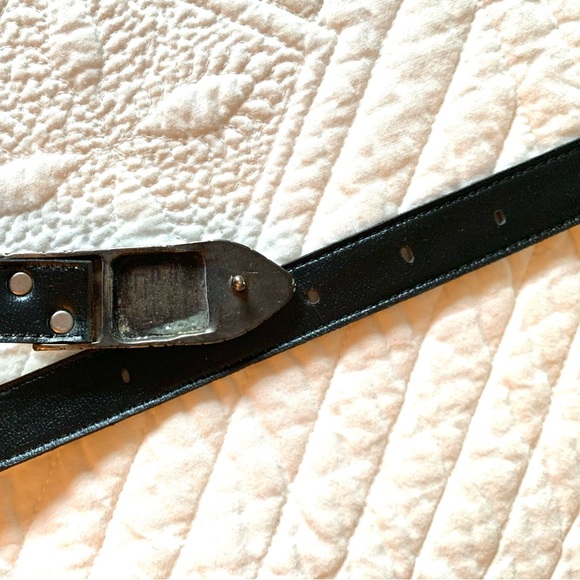 Avignon Leather Belt Silver Snake 🐍 Sz M/L 30” - 34” #0109 - Picture 10 of 13